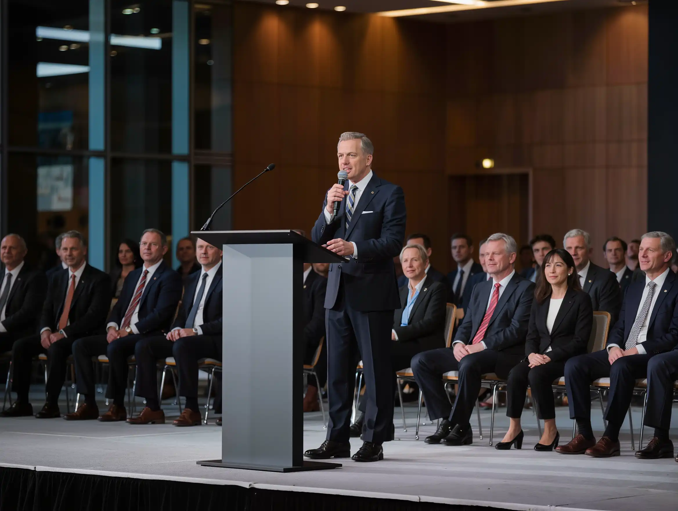 Attorney speaking at a legal industry conference panel